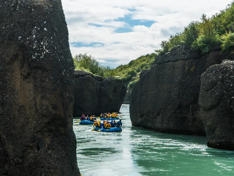 Rafting on Hvítá