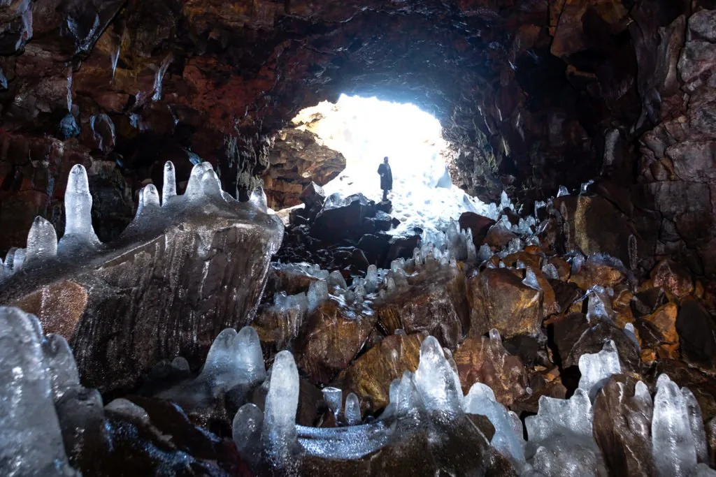 Raufarhólshellir Lava Tunnel